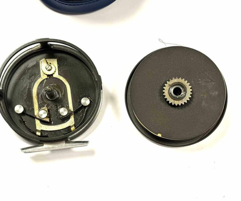   Hardy Marquis #10 fly reel with WF9 F line with Hardy case