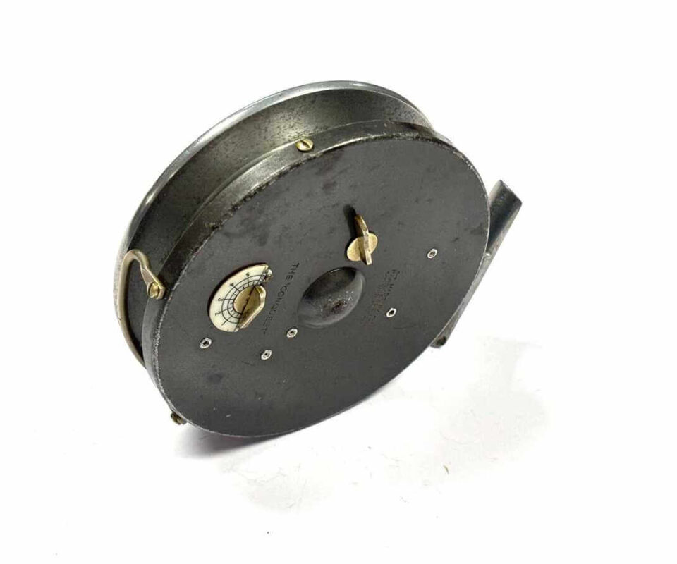   Hardy Conquest 4.25″ trotting vintage reel