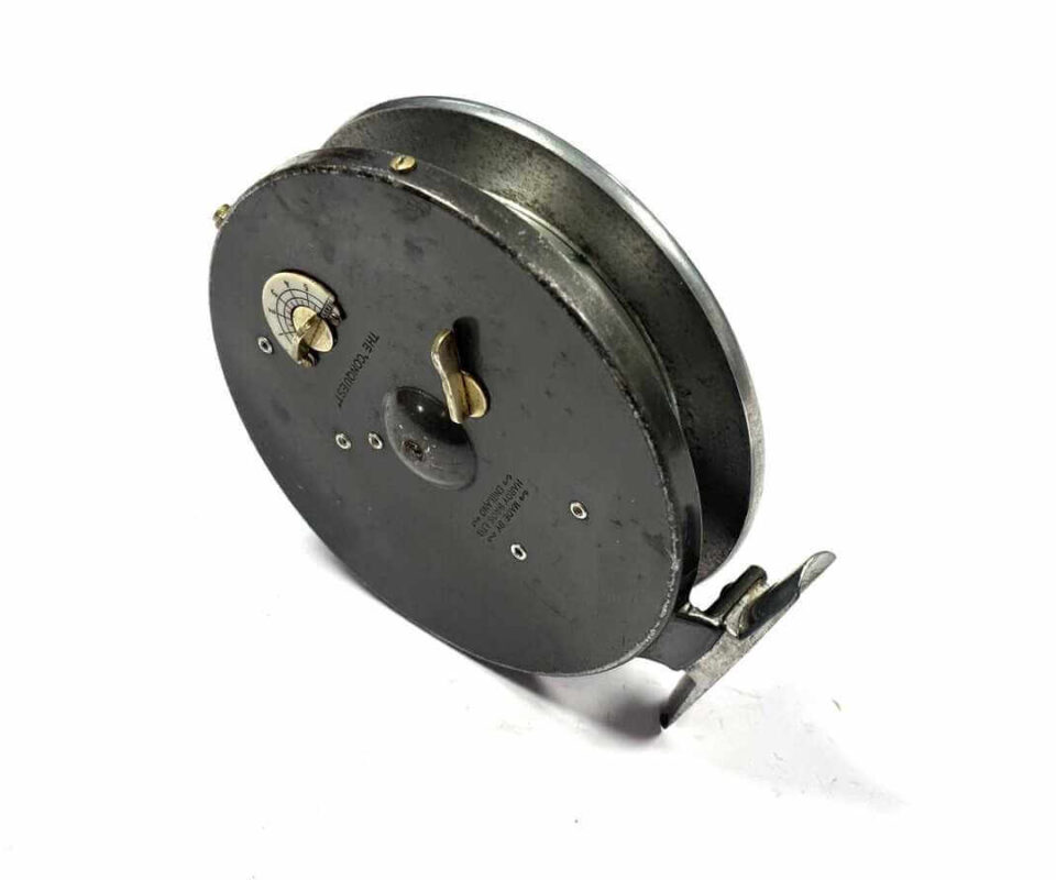   Hardy Conquest 4.25″ trotting vintage reel