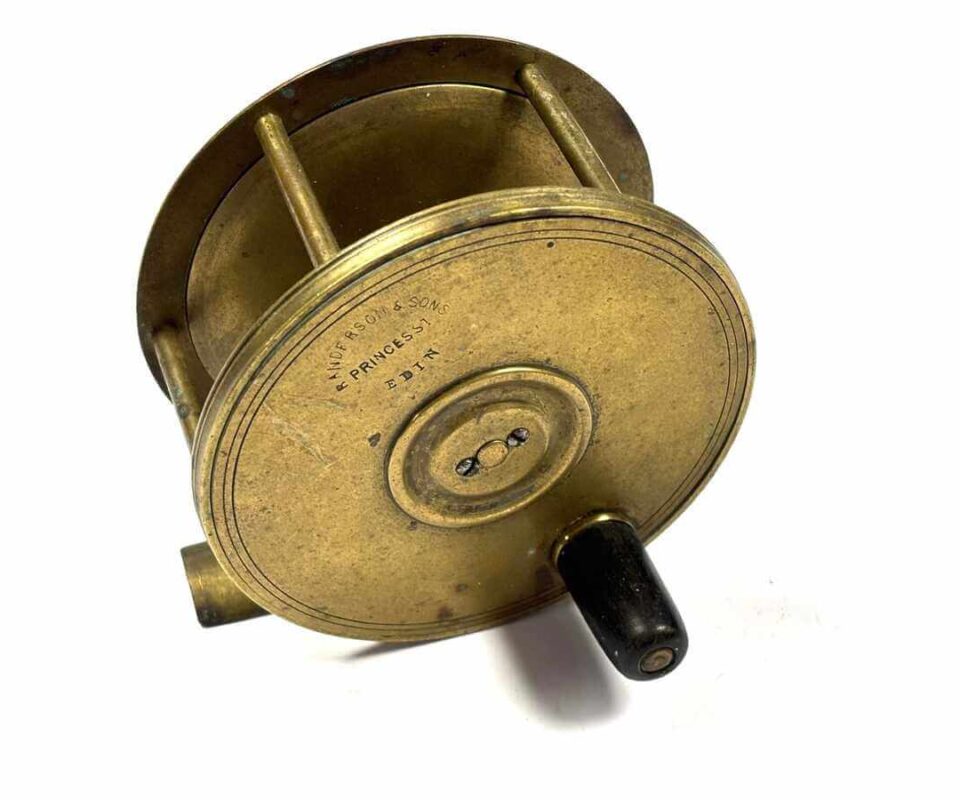   R Anderson & Sons Edinburgh Brass Salmon 4" Reel