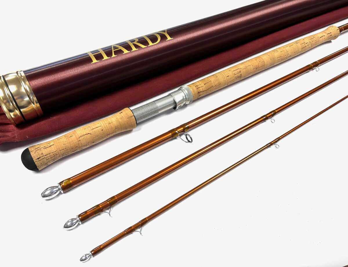 Hardy Angel 15′ 4 Piece Carbon Salmon Fly Rod #10 Rare Model With