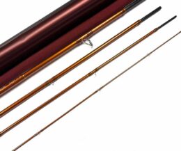   Hardy Angel 15′ 4 Piece Carbon Salmon Fly Rod #10 Rare Model With Bag & Tube Fine