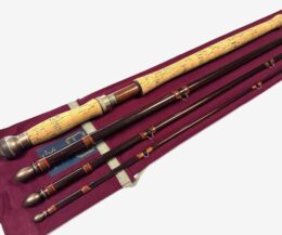   Hardy Sovereign Salmon Fly rod 16′ four piece carbon #10/11 Spey Tweed fly casting with bag super condition