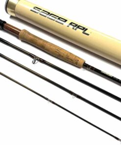  Sage Graphite III 590-4 RPL 9' Four Piece Trout Fly Rod Line #5 With Bag & Tube
