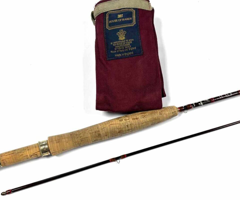   Hardy Sovereign 6' 6″ 2 Piece Carbon Fly Rod Line #2/3/4 With Bag Rare Size