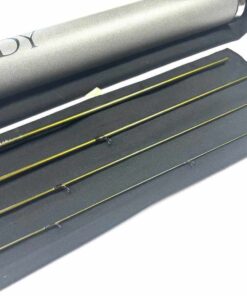   Hardy Zephrus Sintrix 440 FWS 8′ Line #3 T Four Piece Travel Trout Fly Rod With Bag & Tube Superb