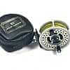 Hardy Ultralite Disc LA 3/4 Trout Fly Reel With Hardy Woollen Reel Pouch