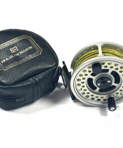   Hardy Ultralite Disc LA 3/4 Trout Fly Reel With Hardy Woollen Reel Pouch