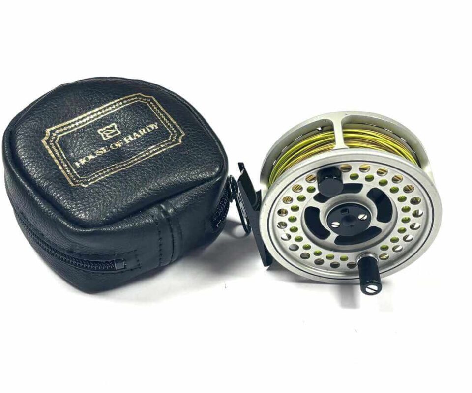 Hardy Ultralite Disc LA 3/4 Trout Fly Reel With Hardy Woollen Reel