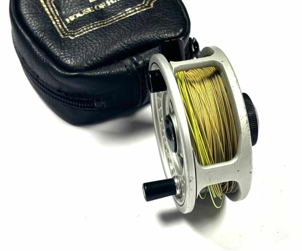 Hardy Ultralite Disc LA 3/4 Trout Fly Reel With Hardy Woollen Reel
