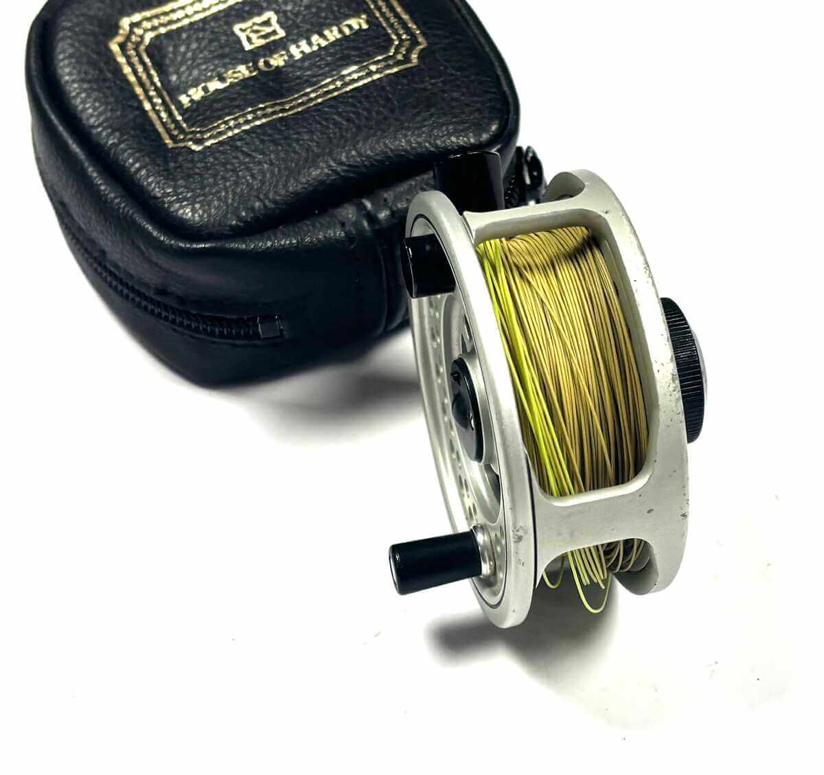 Hardy Ultralite Disc LA 3/4 Trout Fly Reel With Hardy Woollen Reel