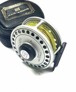   Hardy Ultralite Disc LA 3/4 Trout Fly Reel With Hardy Woollen Reel Pouch
