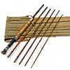 George Wilkins & Sons Redditch 6 Piece Cane Trout Fly 8' Rod With Original Sleeve