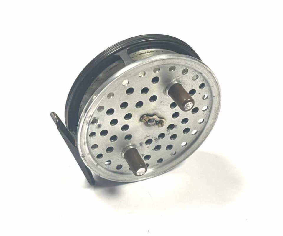   Hardy Eureka 3.5″ Vintage Alloy Trotting Centrepin Reel With Side Lever Check & Box
