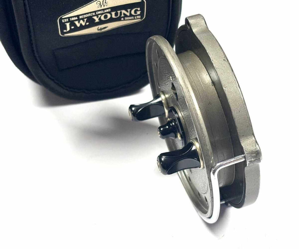   J W Young & Sons Ltd 4″ Trudex Centrepin Trotting Reel