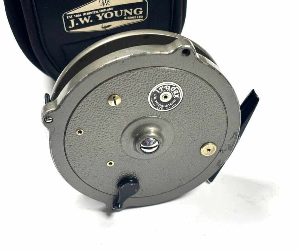   J W Young & Sons Ltd 4″ Trudex Centrepin Trotting Reel
