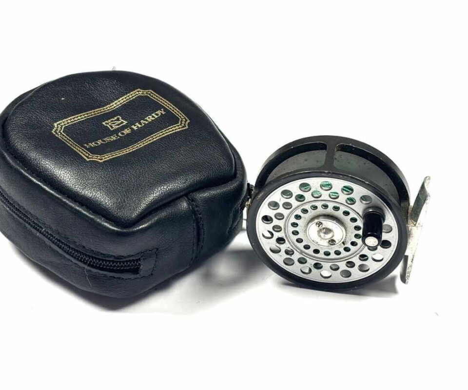   Hardy Featherweight alloy 2 7/8″ brook trout fly reel LHW RHW with Hardy case