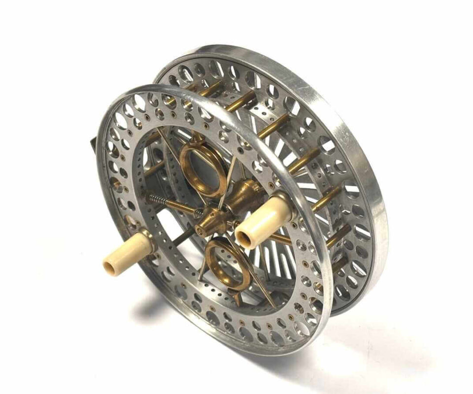   Garry Mills ULTIMATE TROTTER 5″ Double Ventilated Centrepin Trotting Reel ONLY 8 MADE!