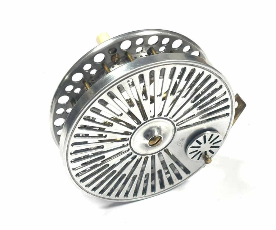   Garry Mills ULTIMATE TROTTER 5″ Double Ventilated Centrepin Trotting Reel ONLY 8 MADE!