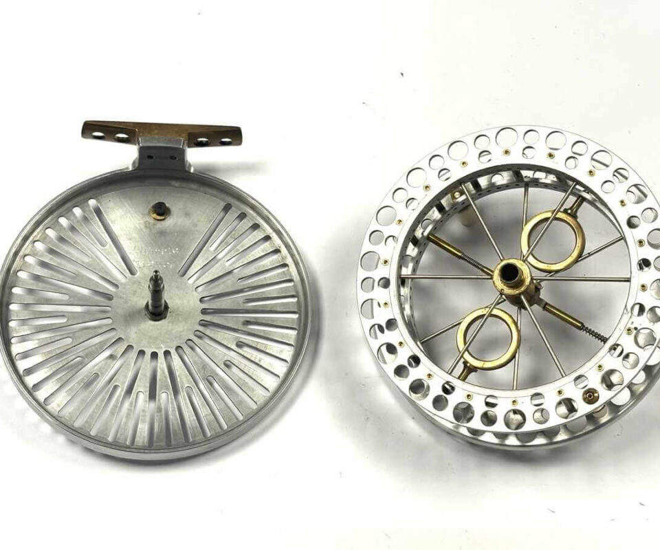   Garry Mills ULTIMATE TROTTER 5″ Double Ventilated Centrepin Trotting Reel ONLY 8 MADE!