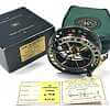 J.W Young B.J Lightweight 4.5”trotting reel, signed cert & leaflet case & outer box