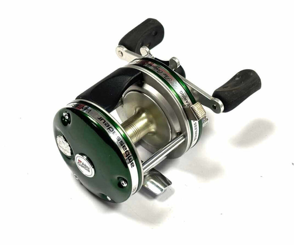 Abu Ambassadeur 5000C VXL green Swedish vintage fishing reel