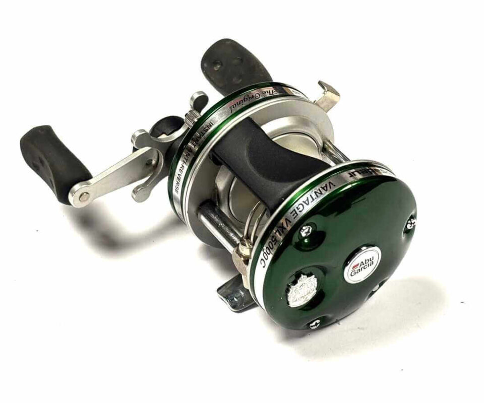 Abu Ambassadeur 5000C VXL green Swedish vintage fishing reel