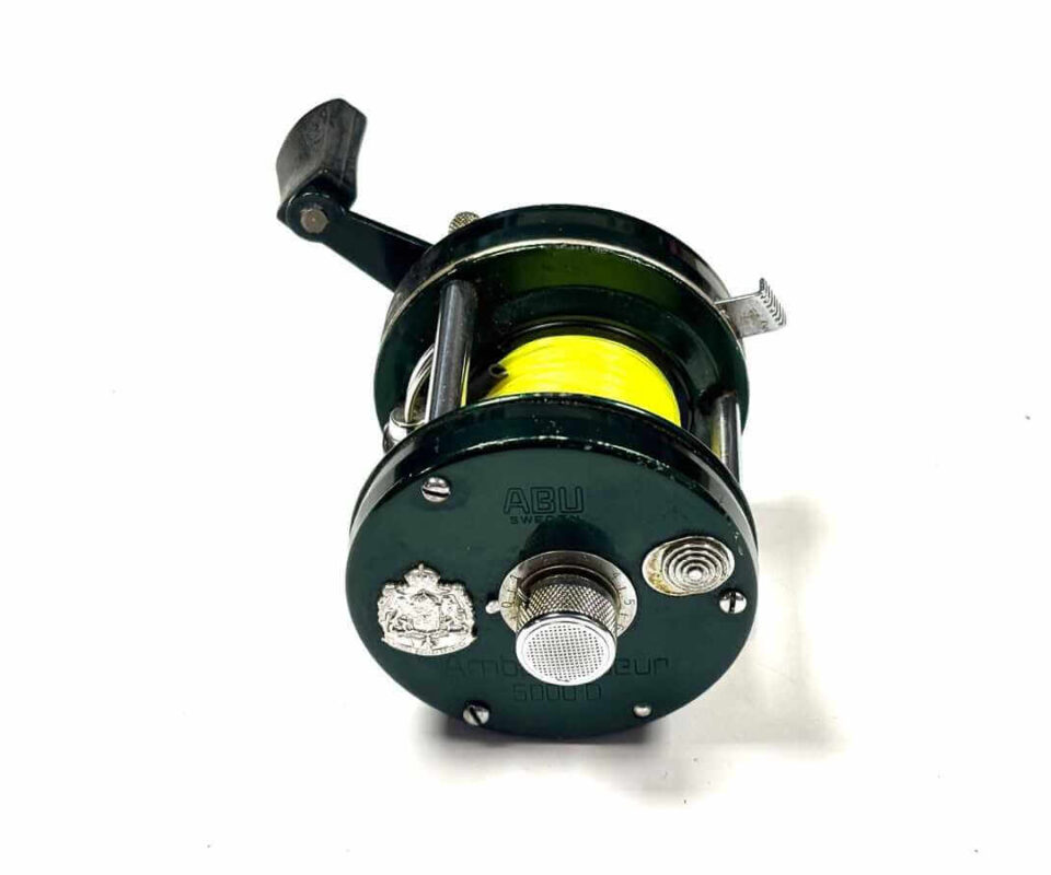   Abu Ambassadeur 5000D green Swedish vintage fishing reel