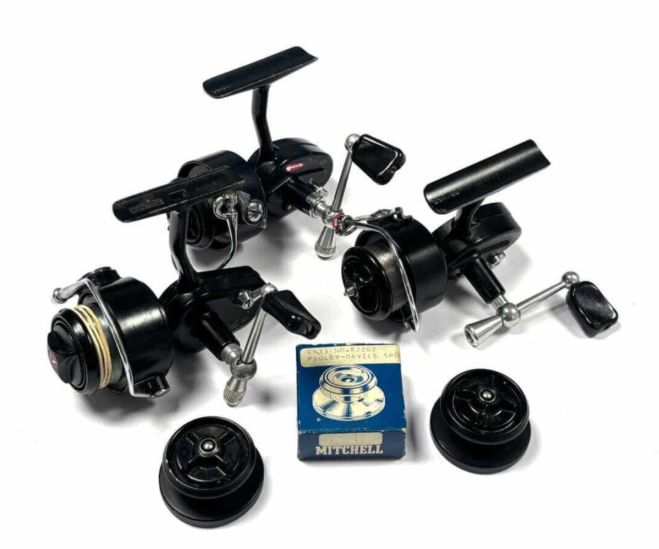   Trio of Mitchell Garcia Fixed Spool Reels 204 / 308 / 408