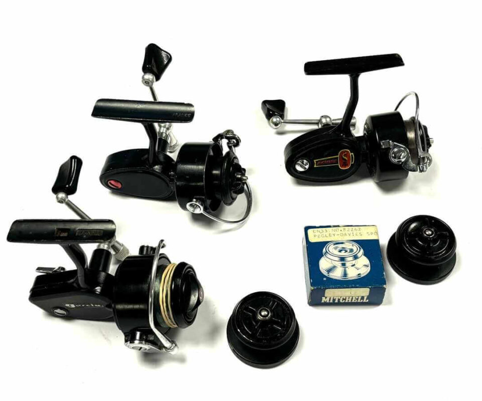   Trio of Mitchell Garcia Fixed Spool Reels 204 / 308 / 408