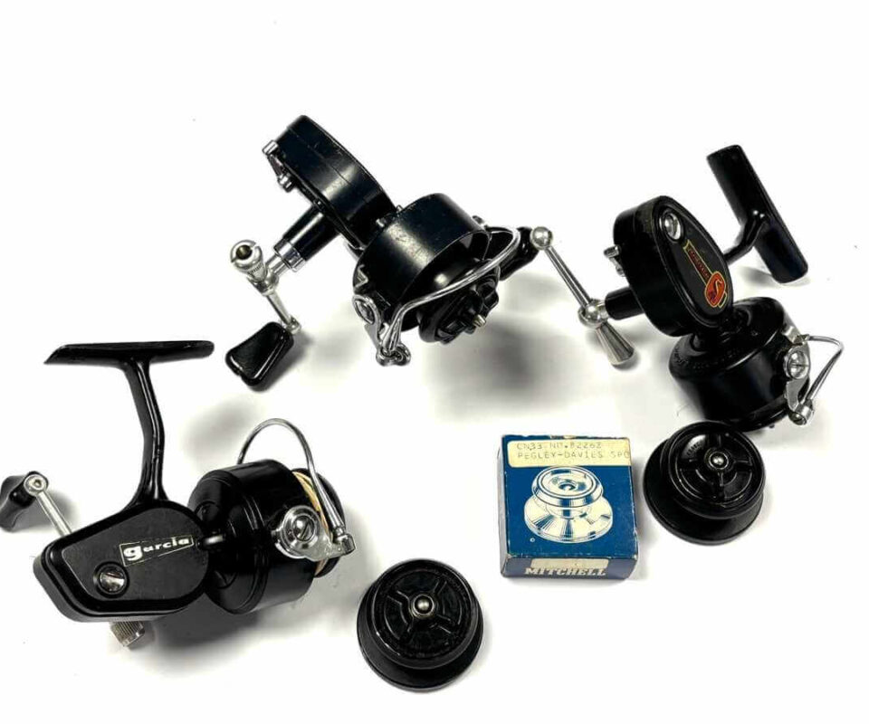   Trio of Mitchell Garcia Fixed Spool Reels 204 / 308 / 408