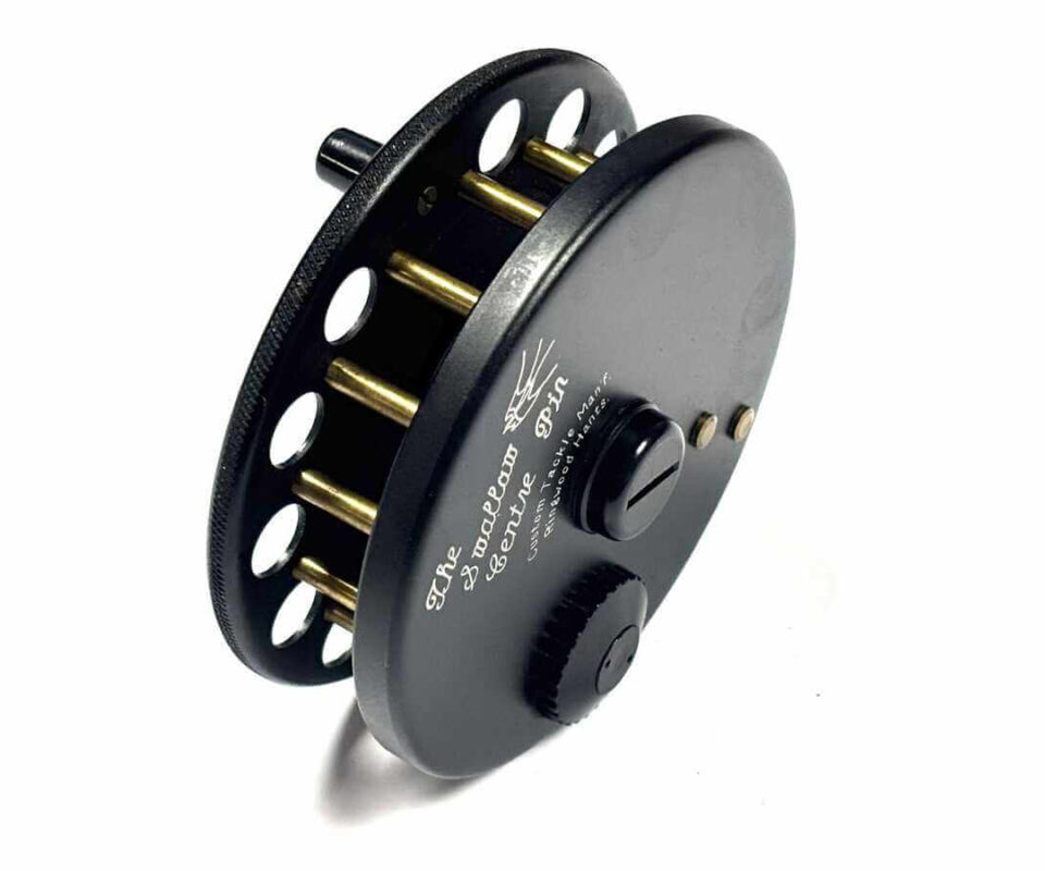   Dave Swallow 4.5″ Centrepin Trotting Reel Black Finish