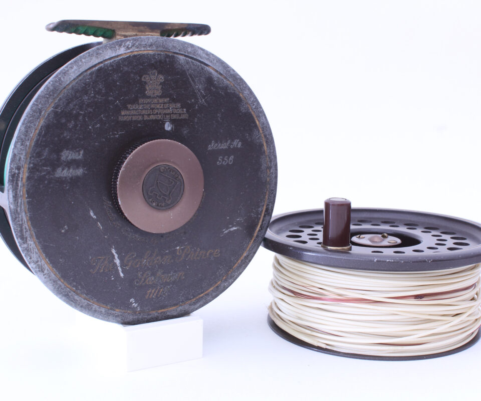   Hardy The Golden Prince Salmon 11/12 fly reellimited edition No 556.