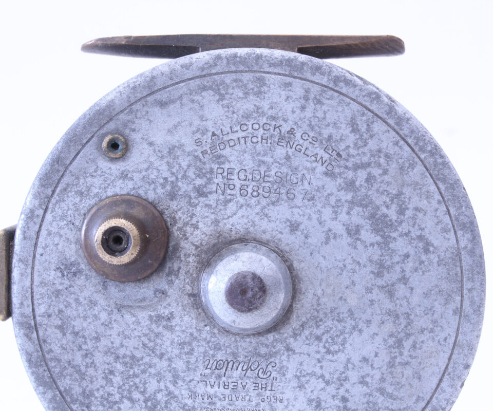   Allcock Aerial Popular 3" alloy centrepin reel