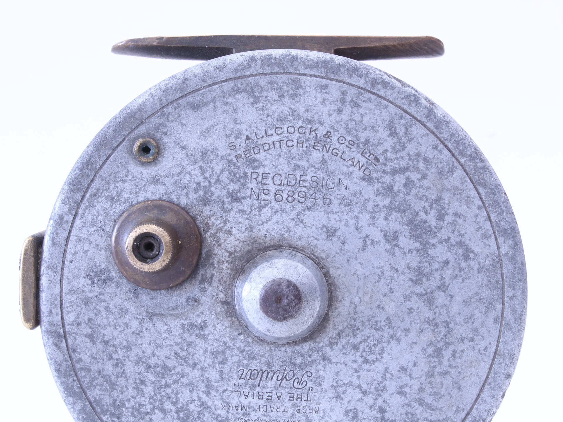 Allcock Aerial Popular 3" alloy centrepin reel