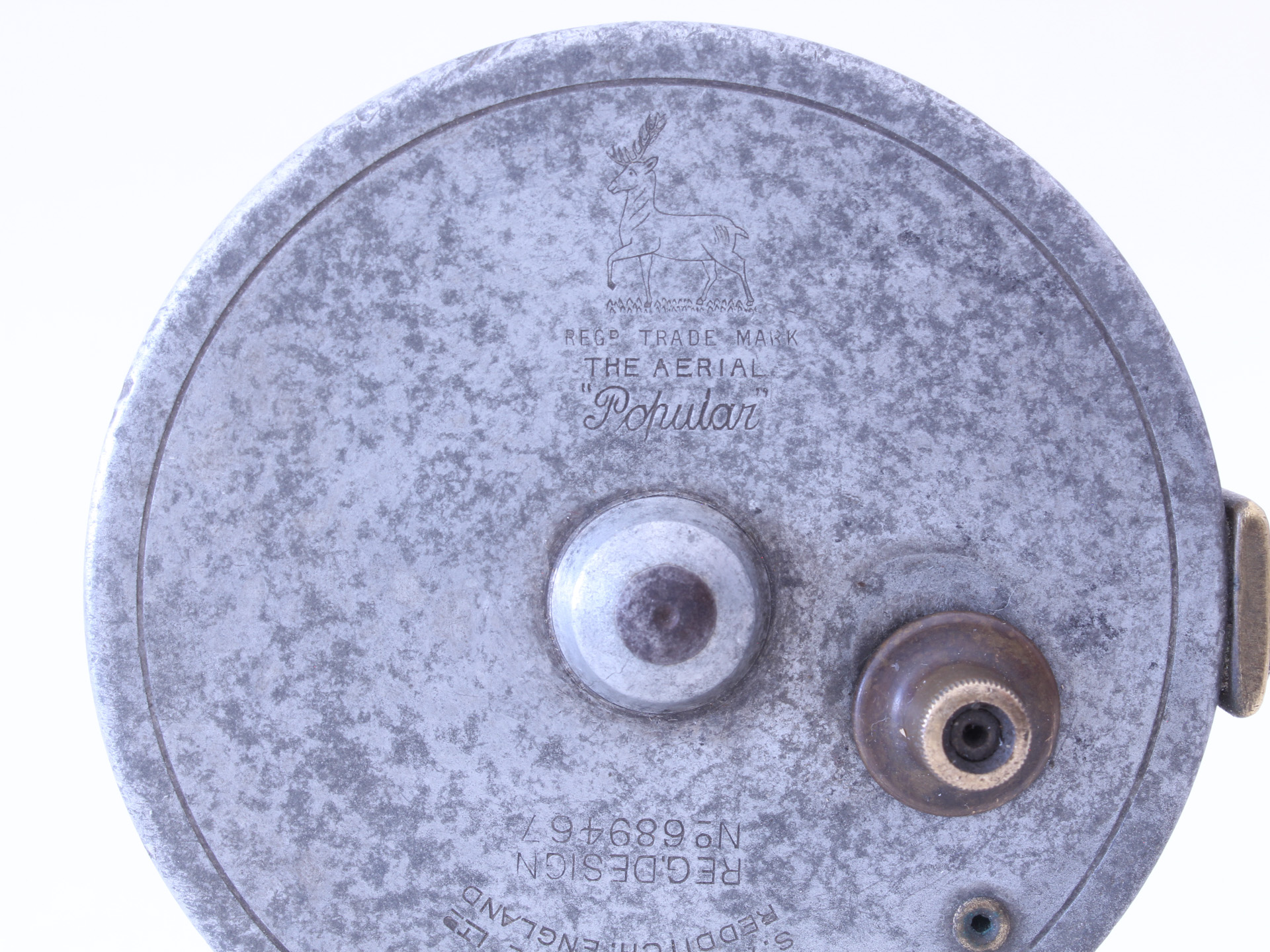 Allcock Aerial Popular 3" alloy centrepin reel - Image 2
