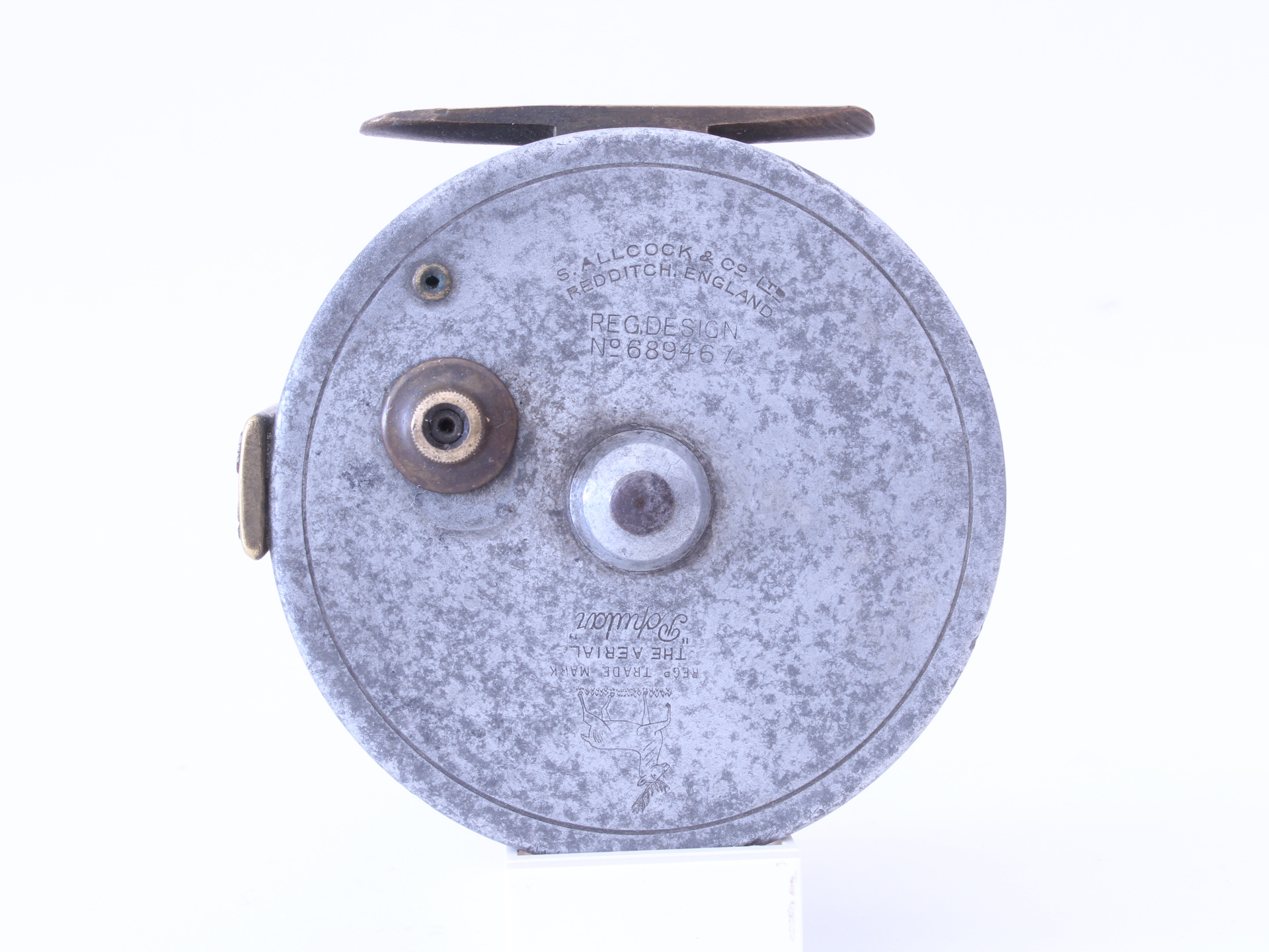 Allcock Aerial Popular 3" alloy centrepin reel - Image 3