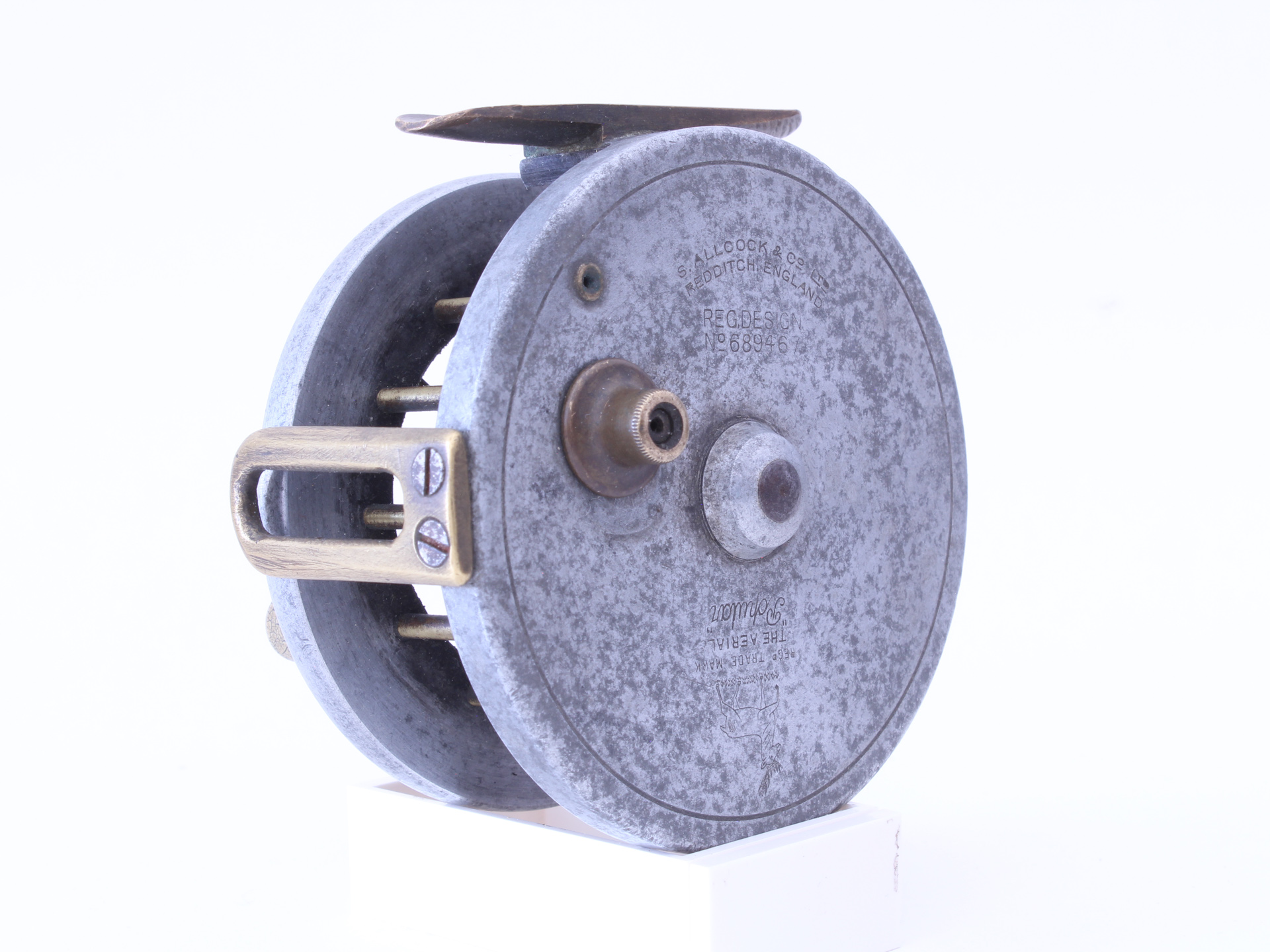 Allcock Aerial Popular 3" alloy centrepin reel - Image 5