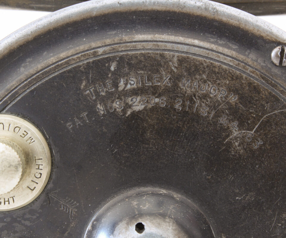   Hardy The Silex Major 3 ¾" reel,