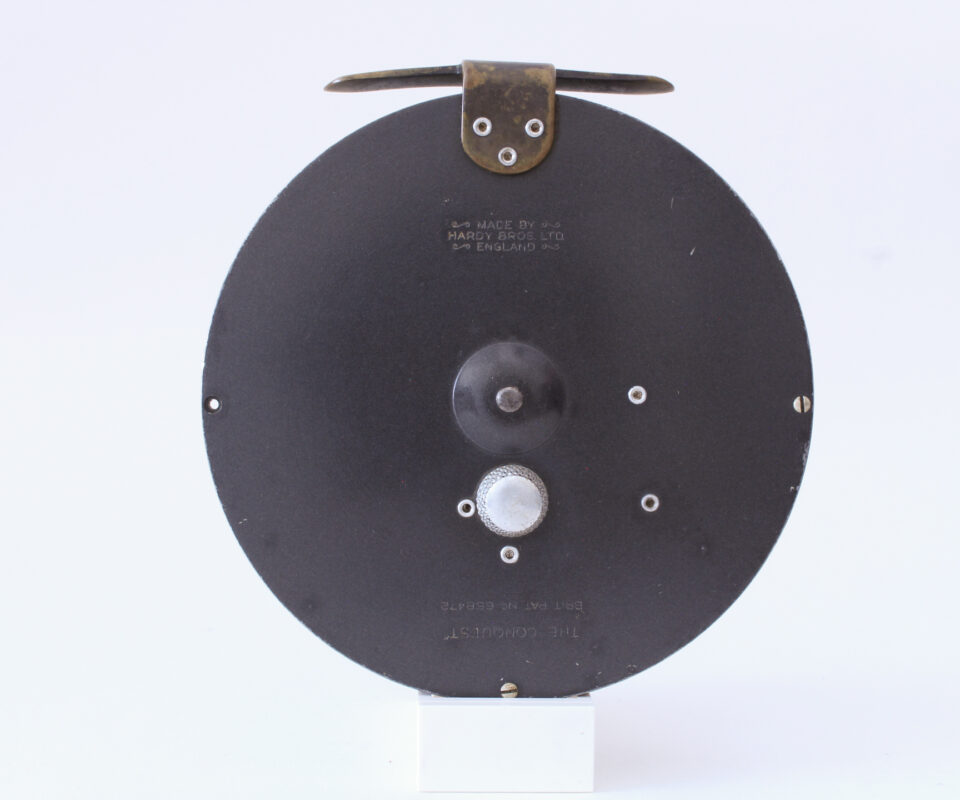 Alternative view of Hardy The Conquest 4" alloy trotting reel,