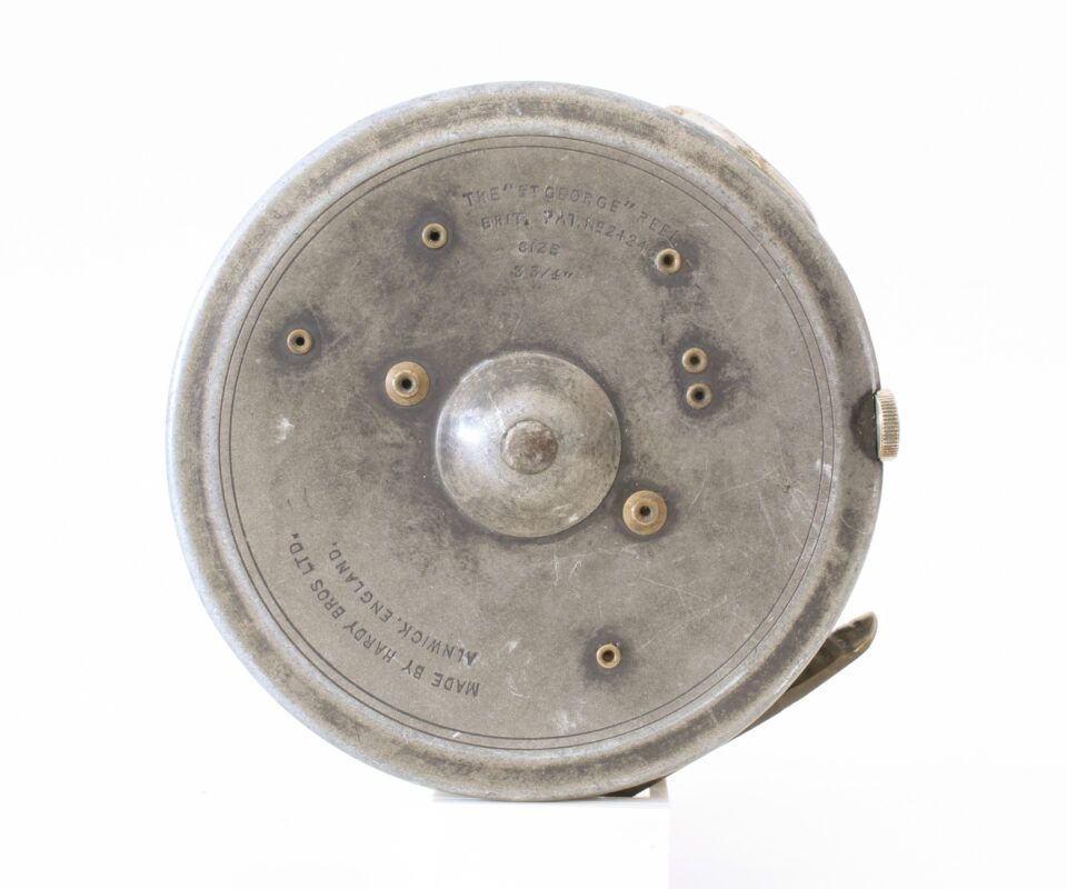 Alternative view of Hardy Bros "The St George" alloy trout fly reel