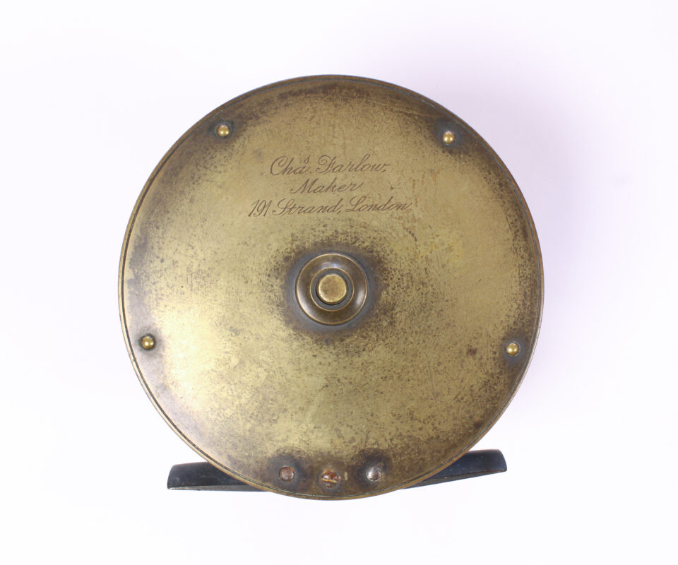 Alternative view of Farlow Brass Platewind 4" Salmon