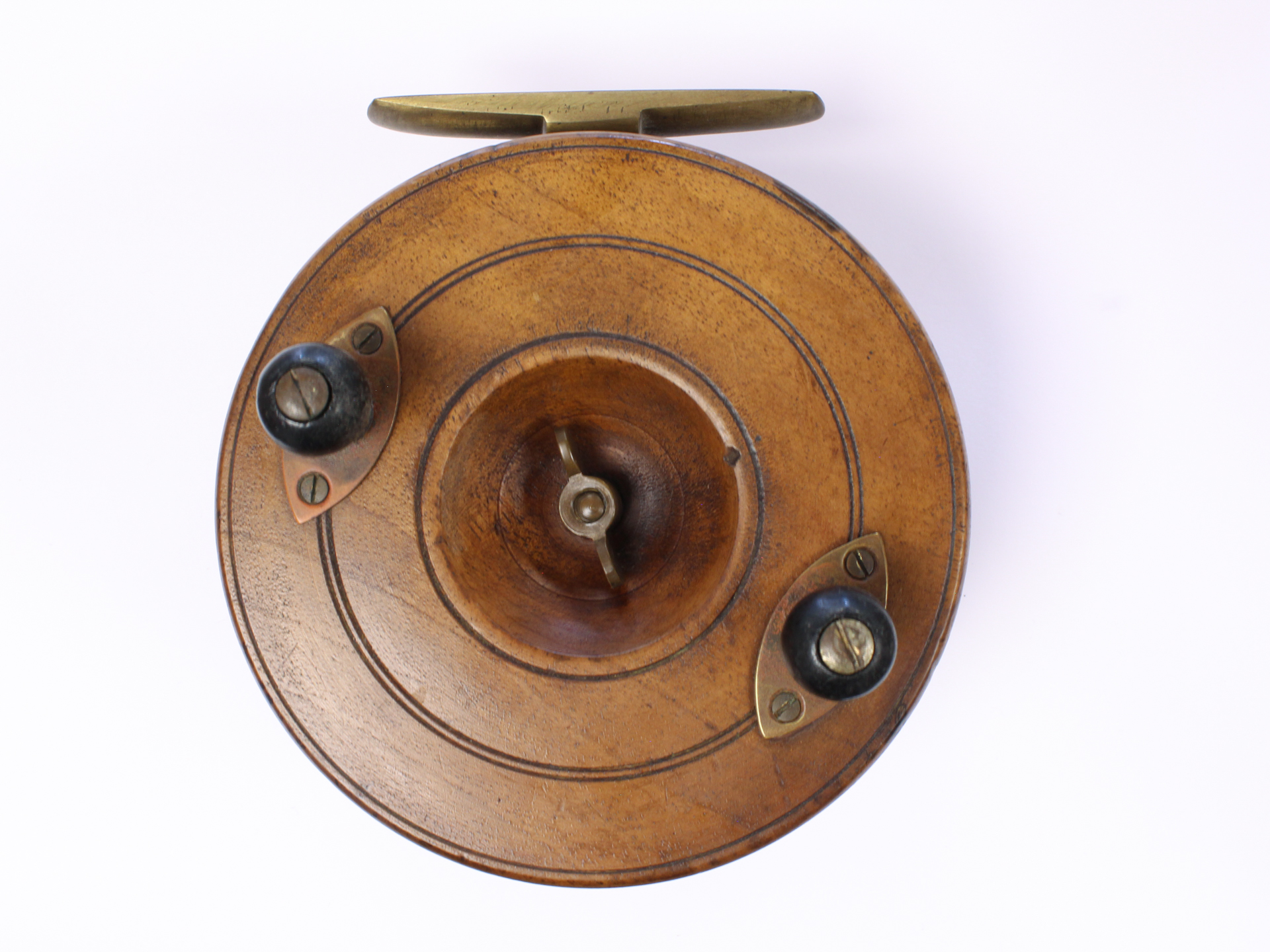 Unknown Wood Brass 4" Sea - Image 2