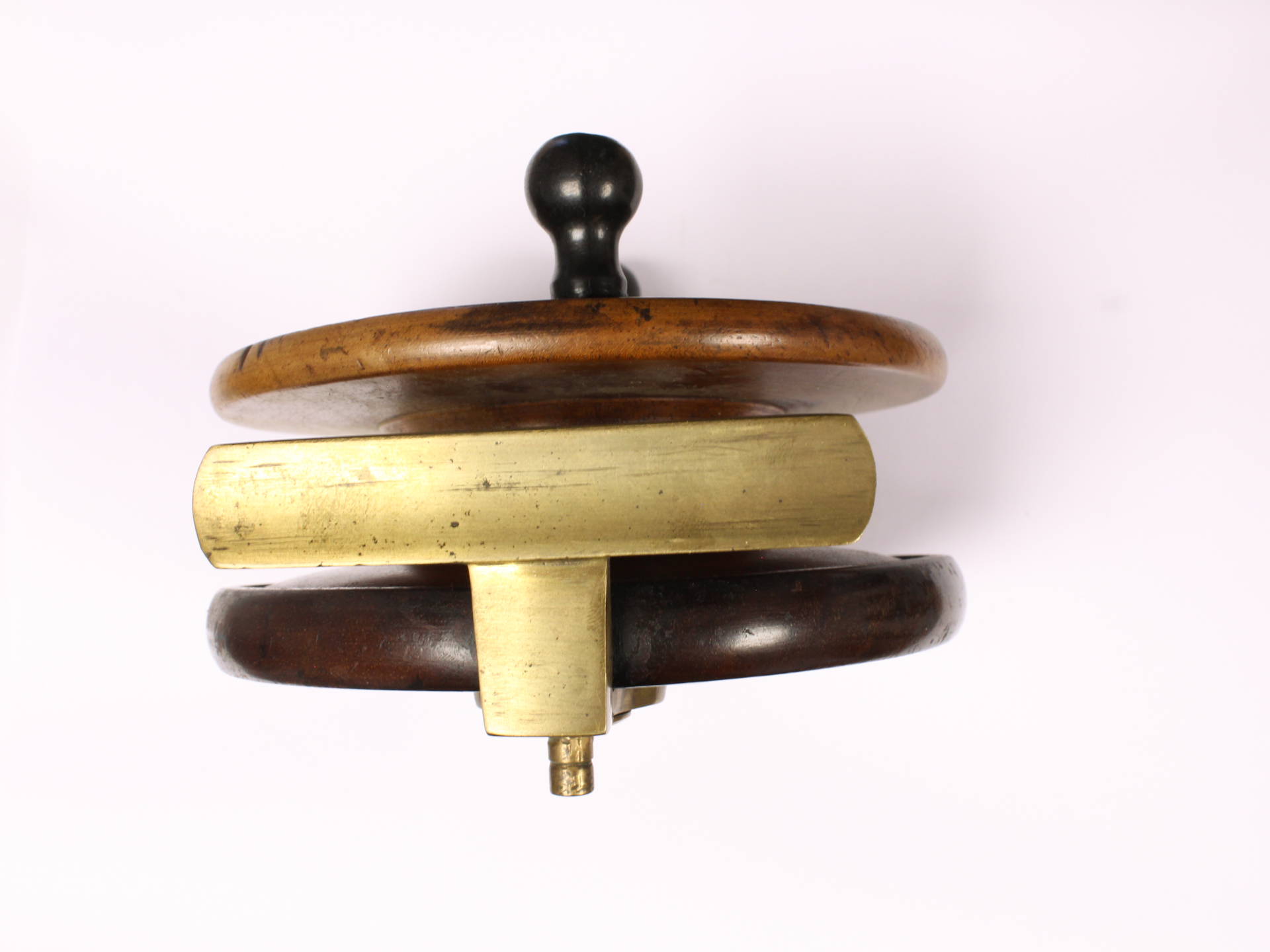 Unknown Wood Brass 4" Sea - Image 4