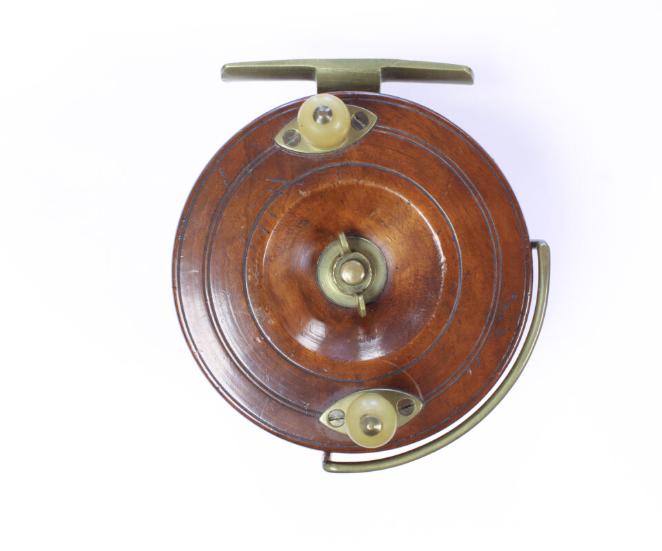   Carter & Co Wood / Brass 4" Sea Reel