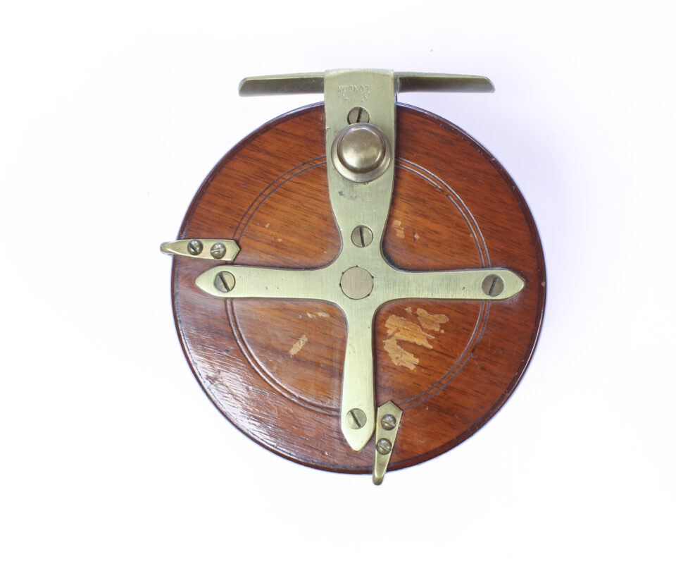 Alternative view of Carter & Co Wood / Brass 4" Sea Reel