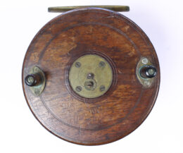 Alternative view of Sun Planet Wood / brass 5" Sea Fishing