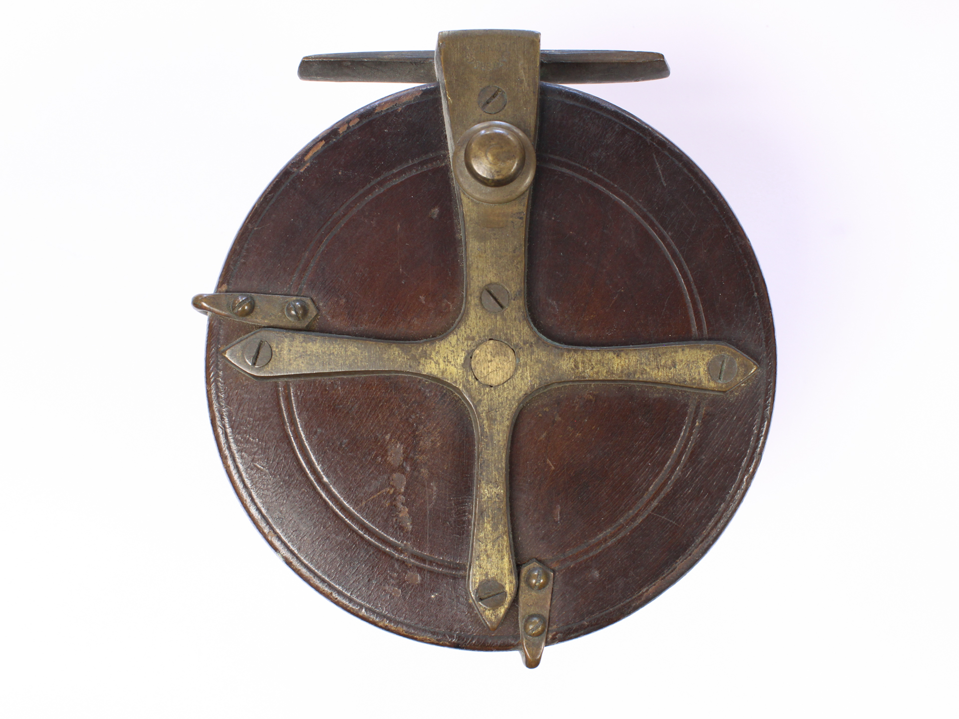 Carter & Co Wood / brass 4.5" Sea Fishing