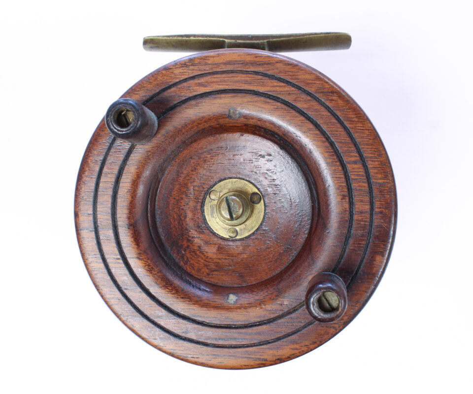 Alternative view of Allcock's & Co Wood / brass 4.25" Sea Fishing