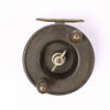 Unknown wood and brass Nottingham 3 1/2 " Casting reel